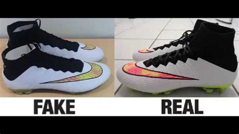 nike mercurial fake and real - How to Spot Fake Nikes: 10 Steps (with Pictures).